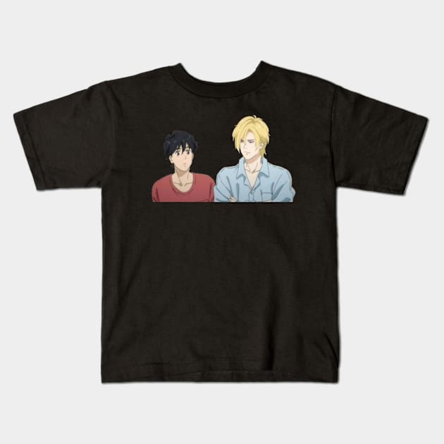 Ash and Eiji Kids T-Shirt by Sophprano